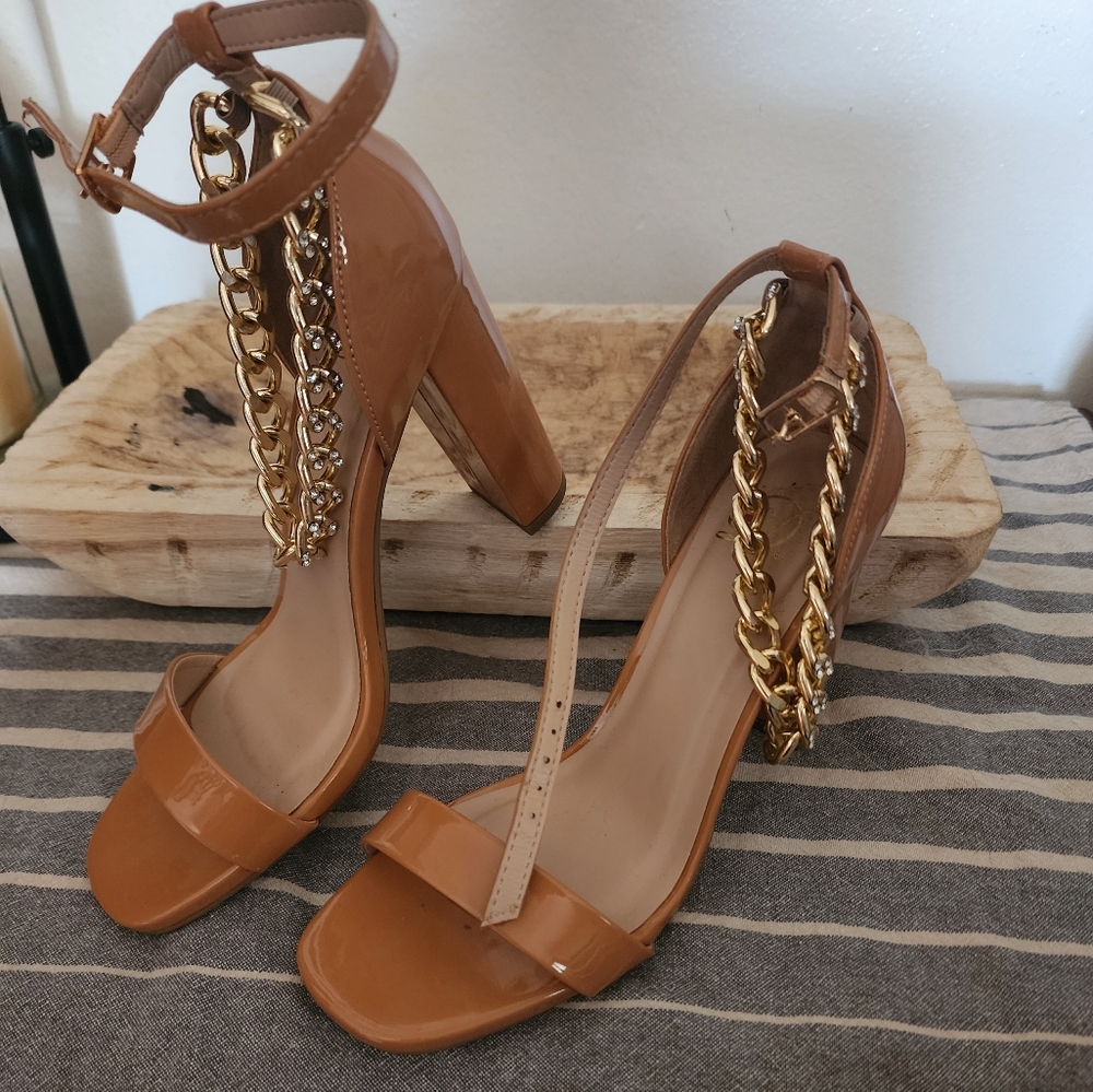 Cute open toe heels
